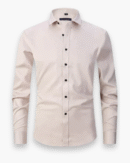 Chemise élégante ajustée homme | Tissu respirant