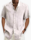 Chemise casual chic homme | Tissu respirant
