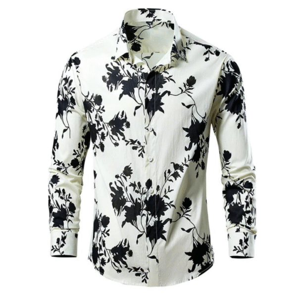 Alexei - Chemise à fleurs - Élégant - Hommes