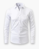 Chemise élégante ajustée homme | Tissu respirant