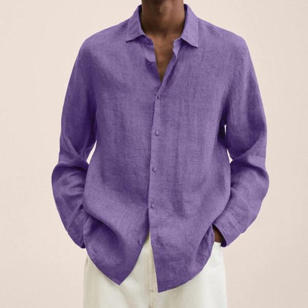 Hilaire - Chemise en Lin - Coupe Détendue - Hommes – Image 8