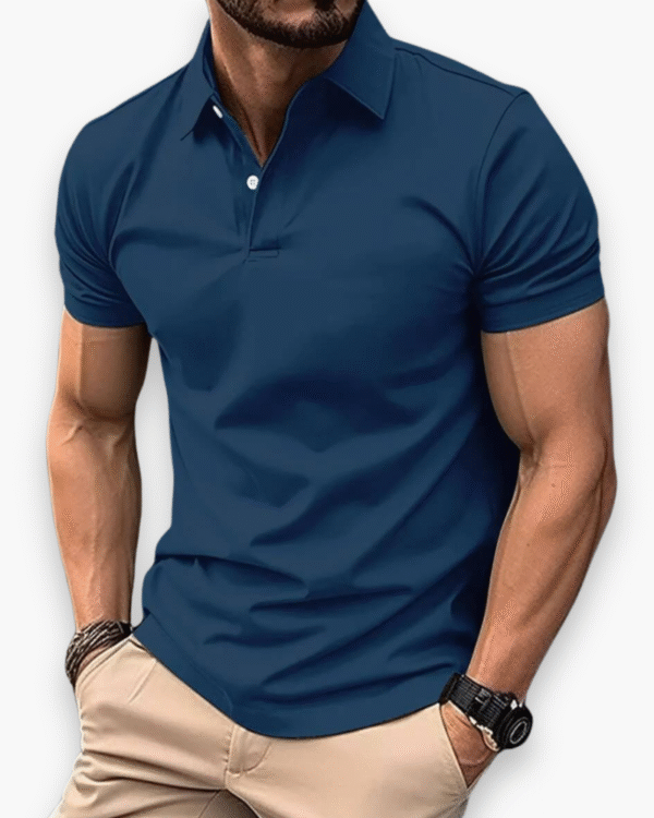 Polo Sportif Classique pour Homme | Élégant – Image 5