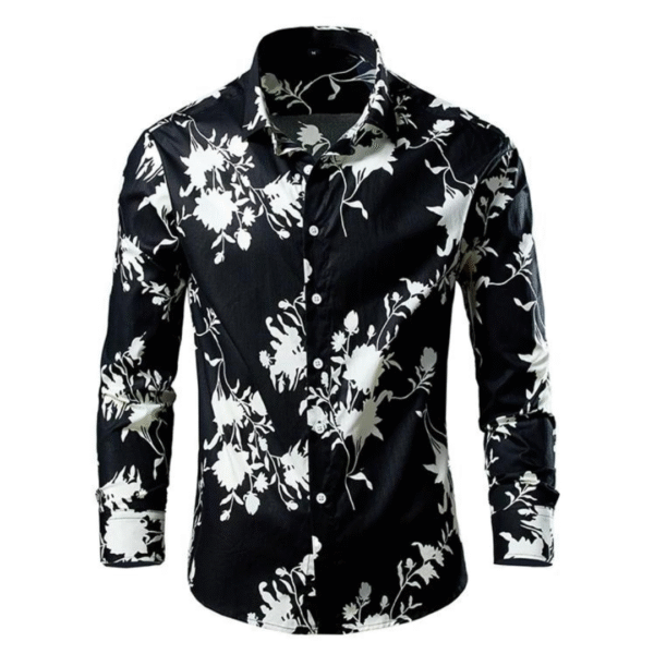 Alexei - Chemise à fleurs - Élégant - Hommes – Image 7