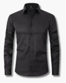 Chemise élégante ajustée homme | Tissu respirant