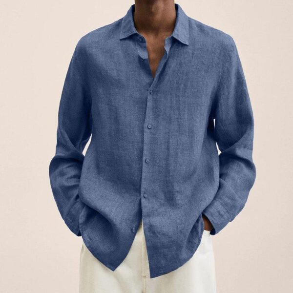 Hilaire - Chemise en Lin - Coupe Détendue - Hommes – Image 13