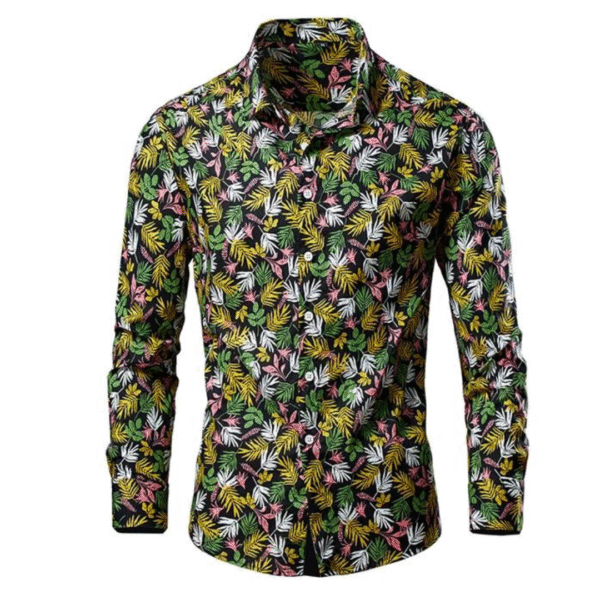 Alexei - Chemise à fleurs - Élégant - Hommes – Image 3