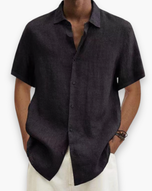 Chemise casual chic homme | Tissu respirant – Image 2