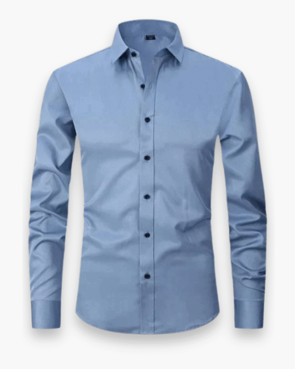 Chemise élégante ajustée homme | Tissu respirant – Image 3