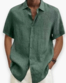 Chemise casual chic homme | Tissu respirant