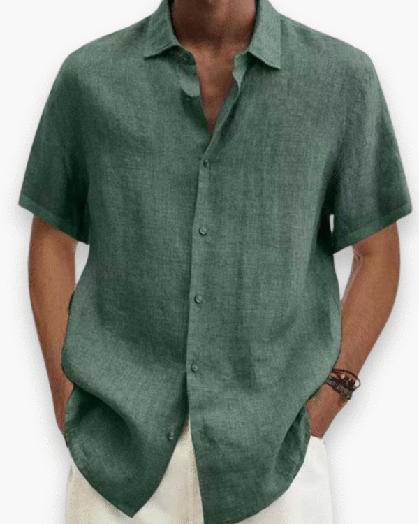 Chemise casual chic homme | Tissu respirant