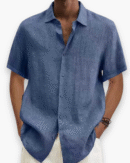 Chemise casual chic homme | Tissu respirant