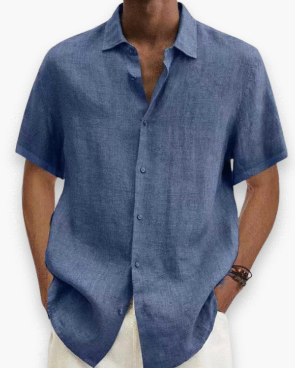 Chemise casual chic homme | Tissu respirant – Image 3