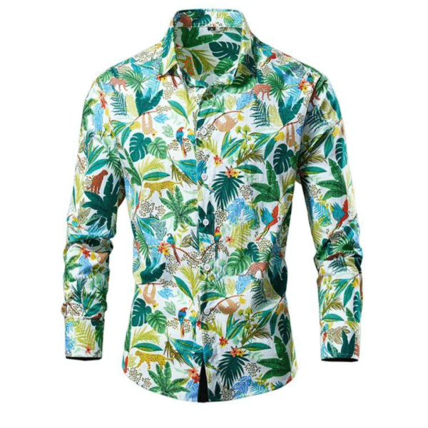 Alexei - Chemise à fleurs - Élégant - Hommes – Image 5