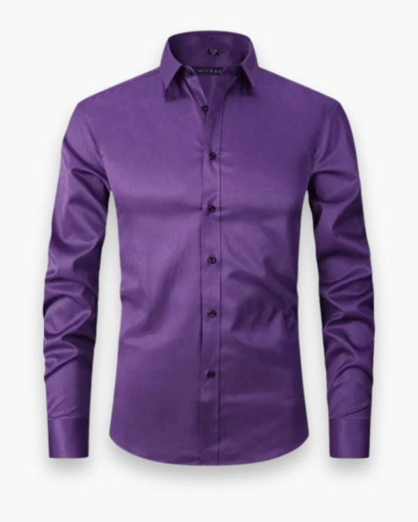 Chemise élégante ajustée homme | Tissu respirant – Image 5