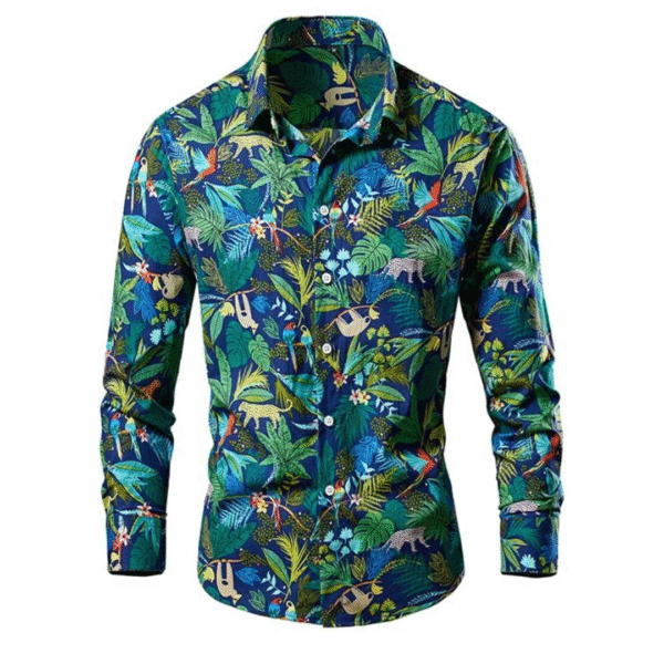 Alexei - Chemise à fleurs - Élégant - Hommes – Image 6