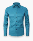 Chemise élégante ajustée homme | Tissu respirant
