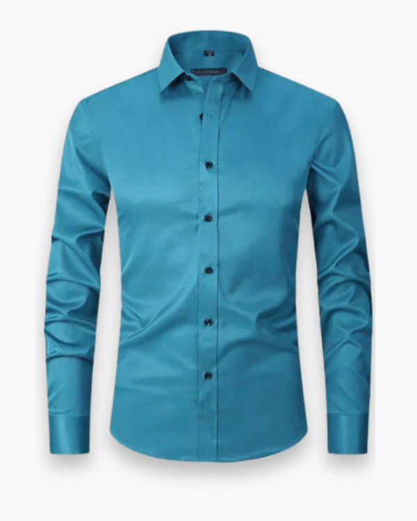 Chemise élégante ajustée homme | Tissu respirant – Image 6
