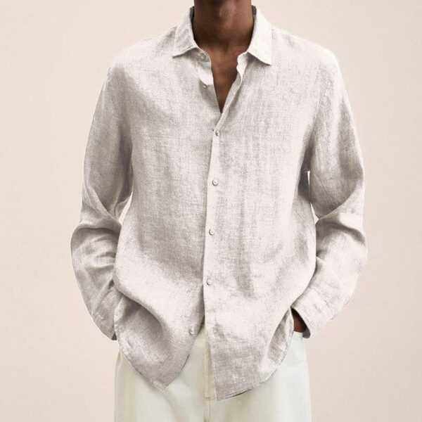 Hilaire - Chemise en Lin - Coupe Détendue - Hommes – Image 11