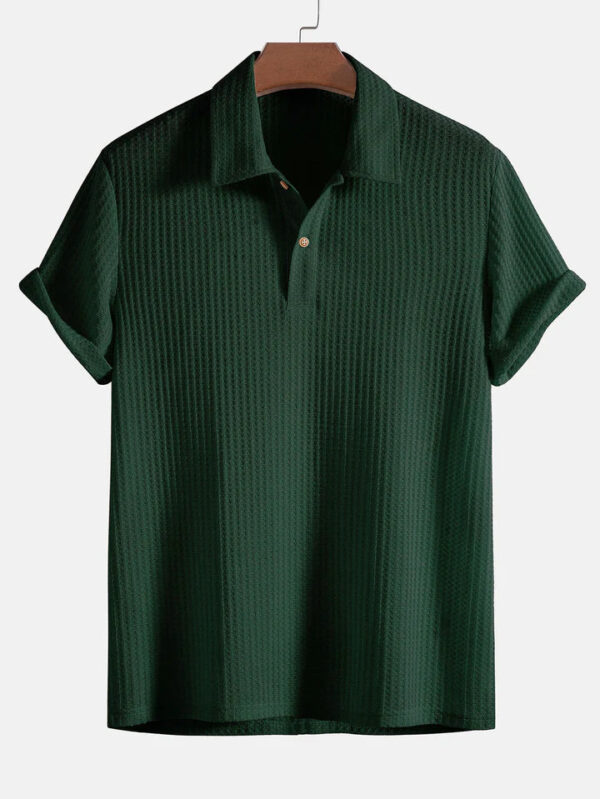Georg - Polo en Maille Tricotée - Décontracté - Hommes – Image 6