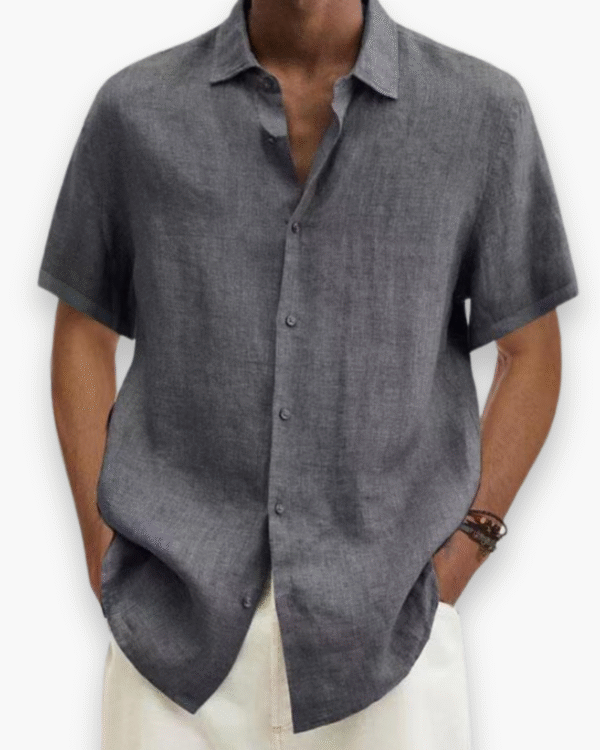 Chemise casual chic homme | Tissu respirant – Image 5