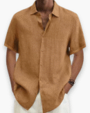 Chemise casual chic homme | Tissu respirant