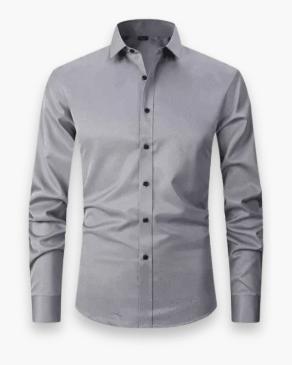 Chemise élégante ajustée homme | Tissu respirant – Image 8