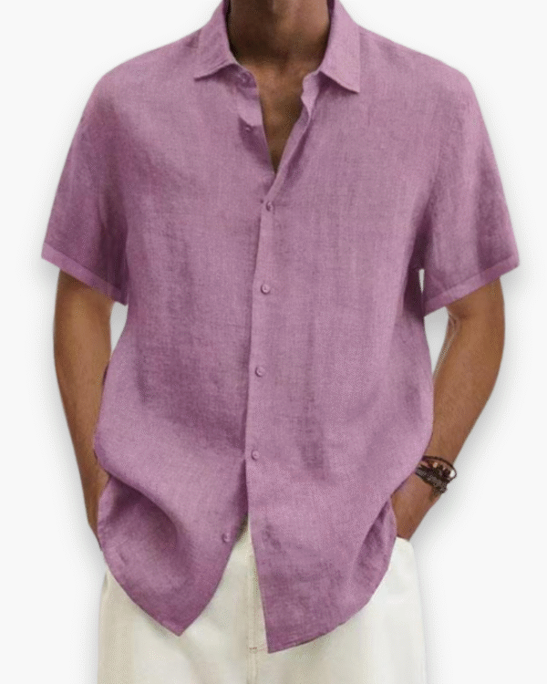 Chemise casual chic homme | Tissu respirant – Image 7