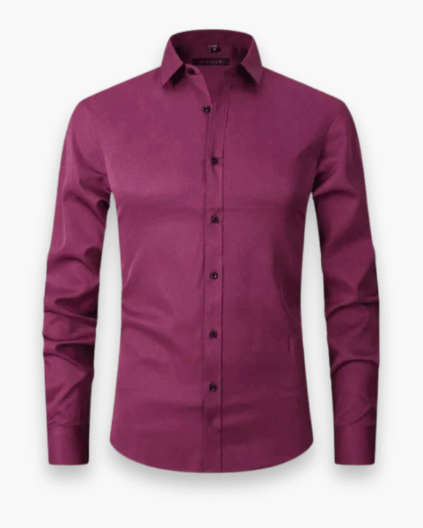 Chemise élégante ajustée homme | Tissu respirant – Image 7