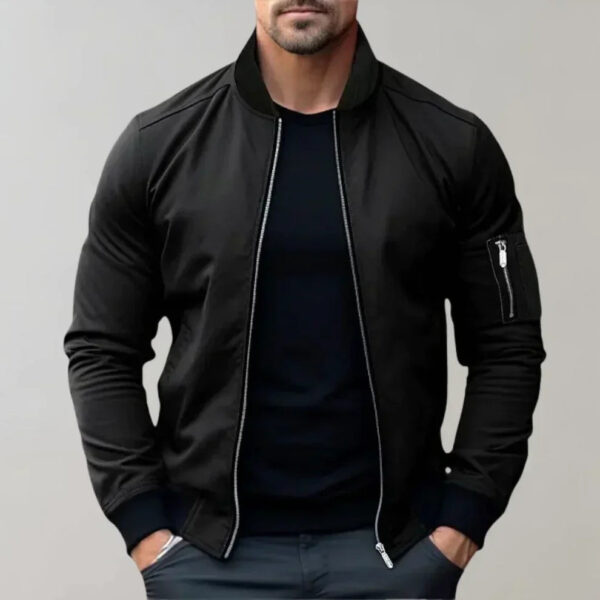 Max – Blouson Bomber Stylé Pour Homme, Idéal Pour Un Usage Quotidien – Image 3