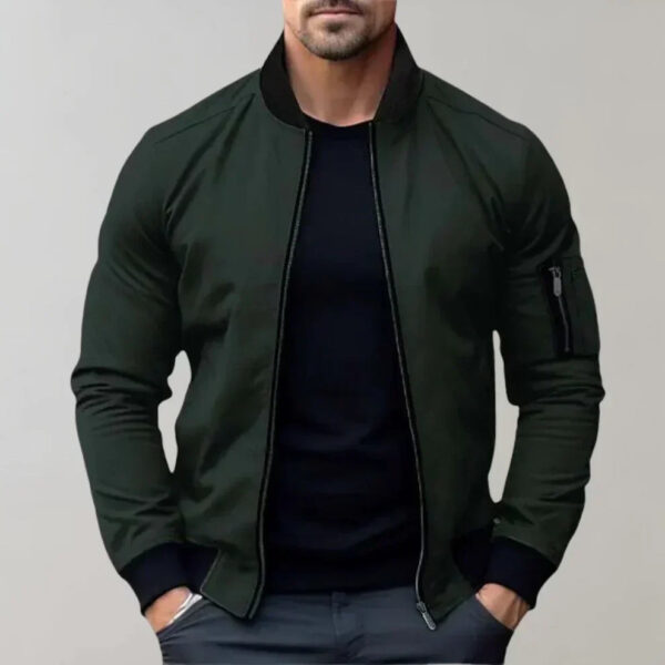 Max – Blouson Bomber Stylé Pour Homme, Idéal Pour Un Usage Quotidien – Image 4