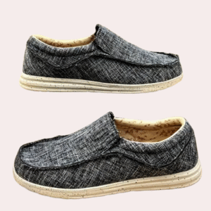 Mocassins pour hommes - Confort respirant - Design intemporel - Noir