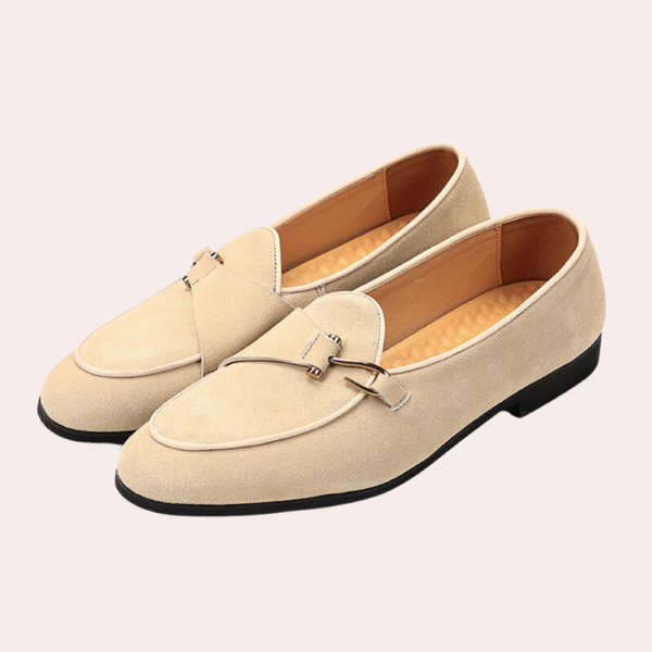 Mocassins pour hommes - Cuir bovin luxe - Légers et confortables – Image 9