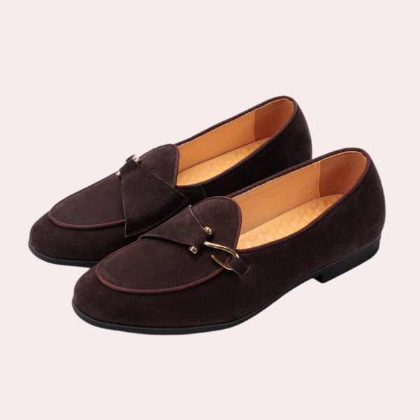 Mocassins pour hommes - Cuir bovin luxe - Légers et confortables – Image 12