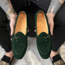 Mocassins pour hommes - Cuir bovin luxe - Légers et confortables