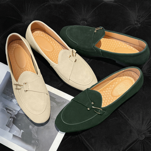Mocassins pour hommes - Cuir bovin luxe - Légers et confortables – Image 3