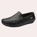Chaussures en cuir pour hommes - Chaussures à enfiler confortables - Design intemporel