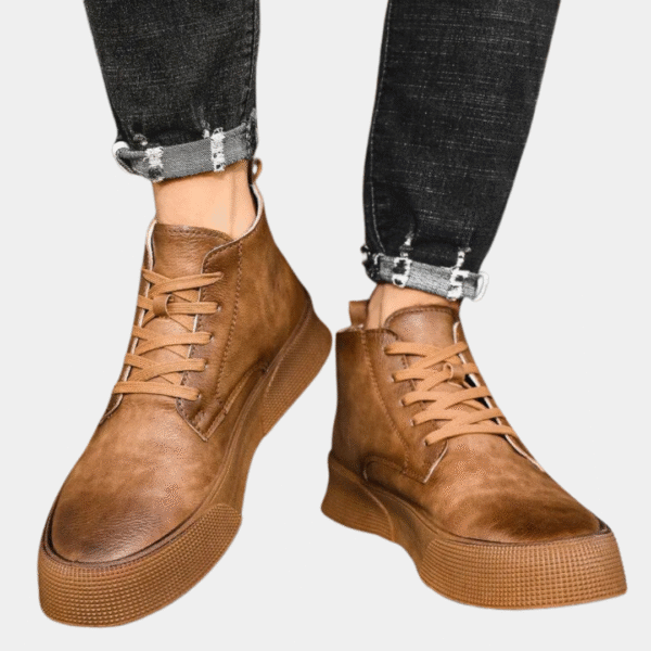 Bottines pour hommes - Matériau de haute qualité - Design intemporel – Image 4