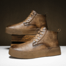 Bottines pour hommes - Matériau de haute qualité - Design intemporel - Noir