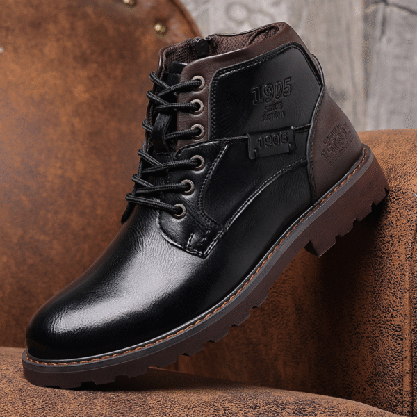 Bottes pour hommes - Qualité premium - Système de lacets robuste – Image 3
