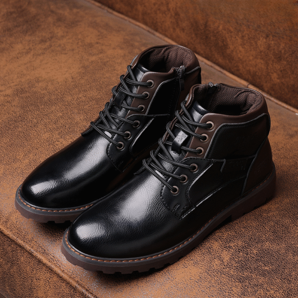 Bottes pour hommes - Qualité premium - Système de lacets robuste – Image 4