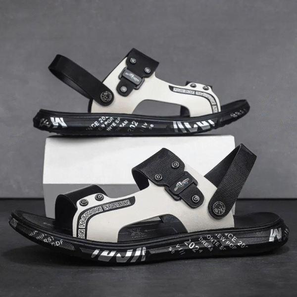Sandales pour hommes en cuir - Confort de luxe - Ajustement léger – Image 6