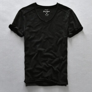 Claus - T-shirt à col en V - Confortable - Homme