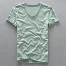 Claus - T-shirt à col en V - Confortable - Homme