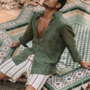 Daan - Chemise en Lin - Respirant - Style Décontracté - Hommes