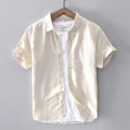Preston - Chemise en lin décontractée - Intemporelle - Hommes