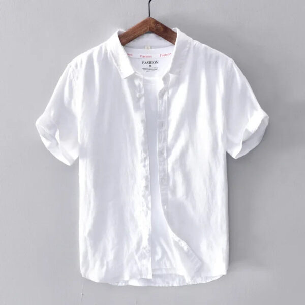 Preston - Chemise en lin décontractée - Intemporelle - Hommes – Image 6