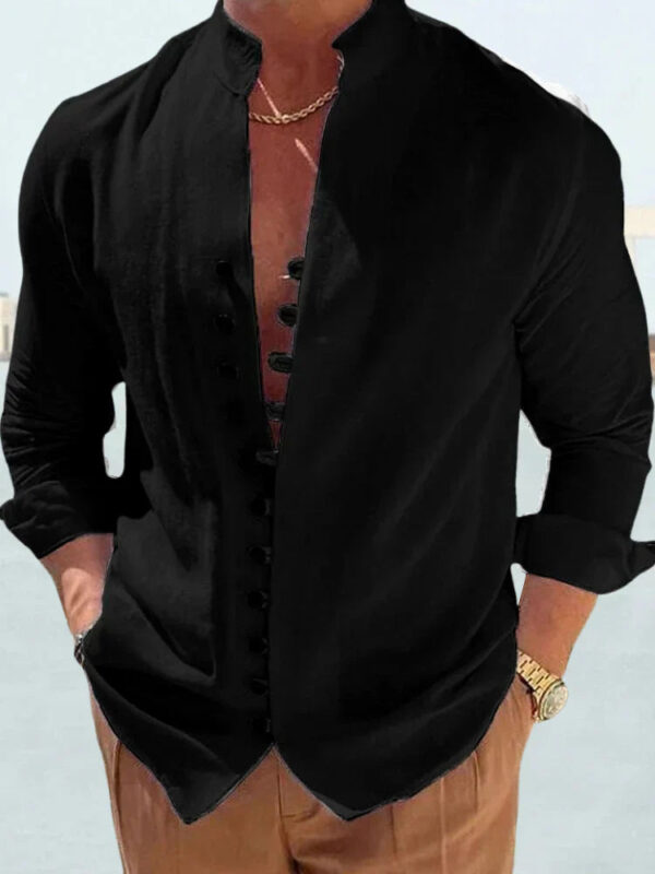 Philip - Chemise en Lin - Intemporelle - Hommes – Image 7