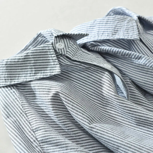 Lex - Chemise rayée décontractée - Élégant - Hommes – Image 4