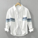 Jeroen - Chemise Patchwork - Coupe Décontractée - Hommes