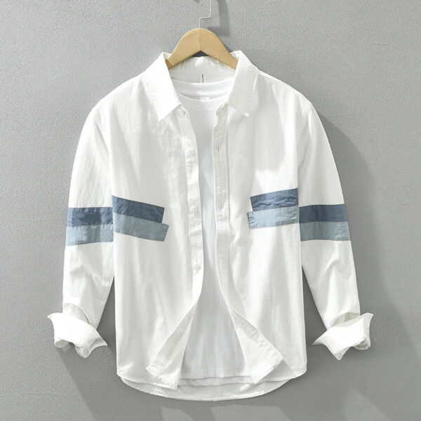 Jeroen - Chemise Patchwork - Coupe Décontractée - Hommes – Image 2
